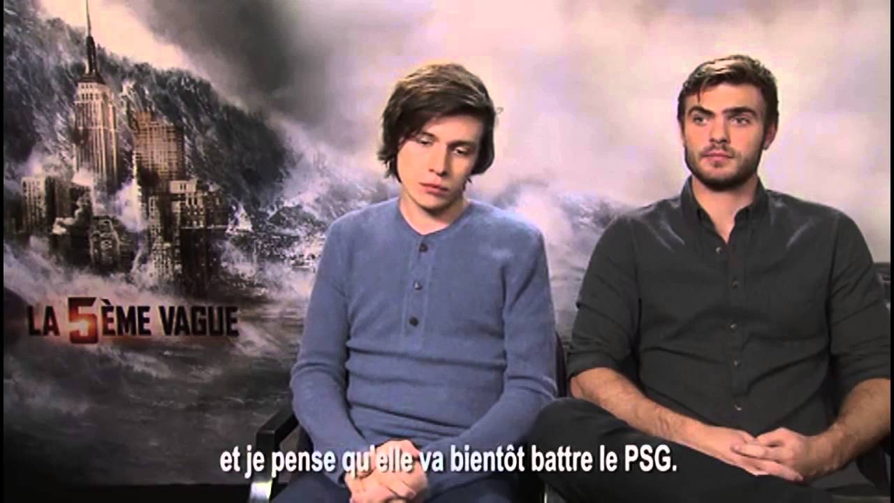 Nick Robinson & Alex Roe || exclusive fan2.fr interview || The 5th Wave
