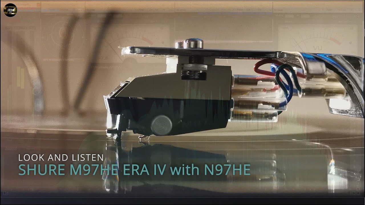 Shure M97HE ERA IV - N97HE - Look and Listen - Vintage Cartridge/Tonabnehmer
