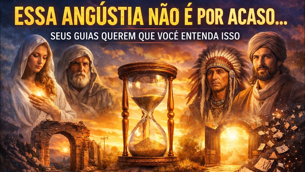 Essa ANGÚSTIA não é por acaso… Seus guias querem que vc entenda isso e saiba que TUDO VAI MELHORAR 