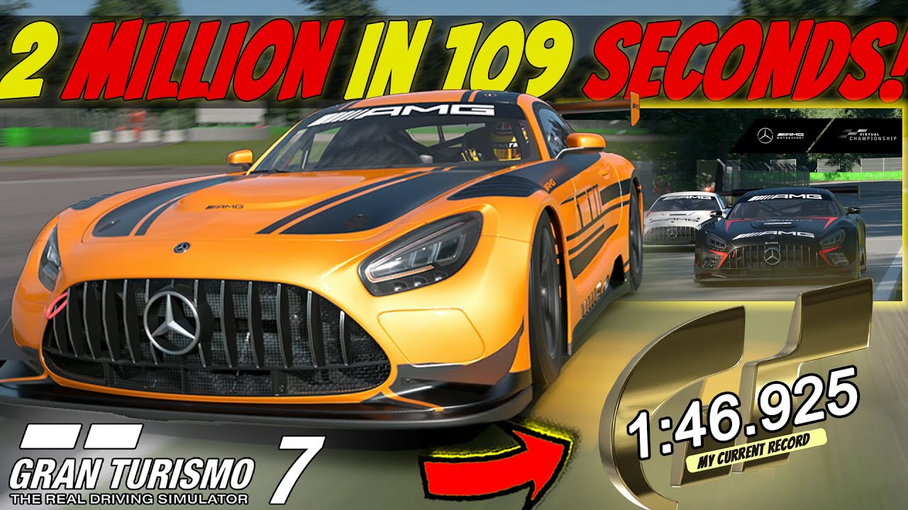 🤑 1 LAP at MONZA can get you 2 MILLION Credits! || AMG Virtual Championship