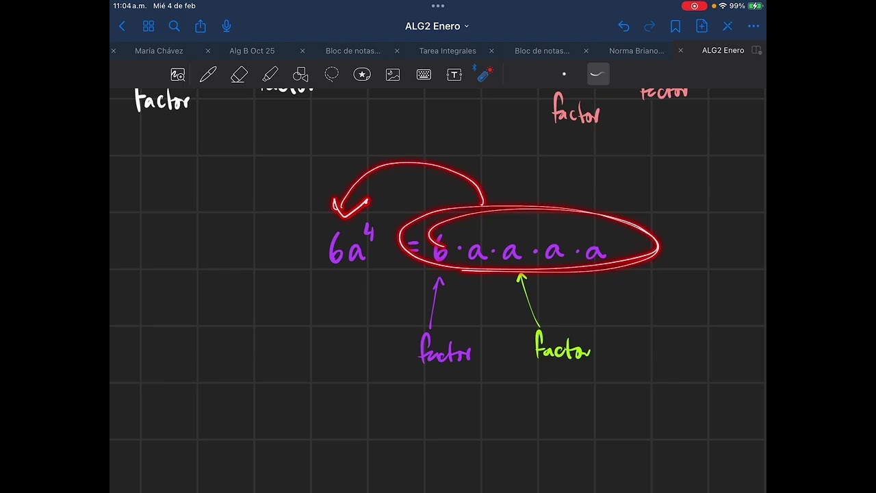FACTORIZACIÓN descomposición factorial conceptos fundamentos