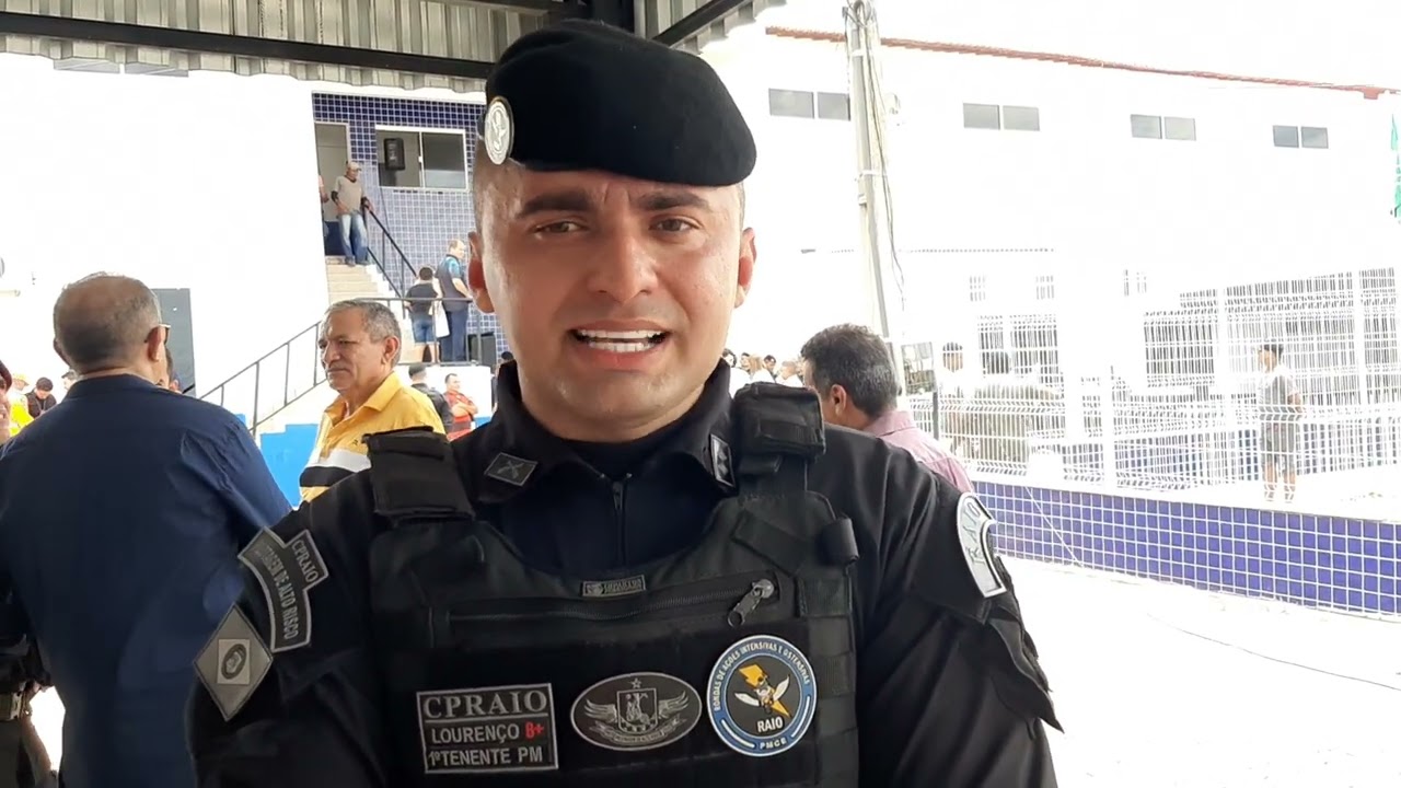 Tenente Lourenço fala sobre sobre a atuação do CPRaio em Nova Russas