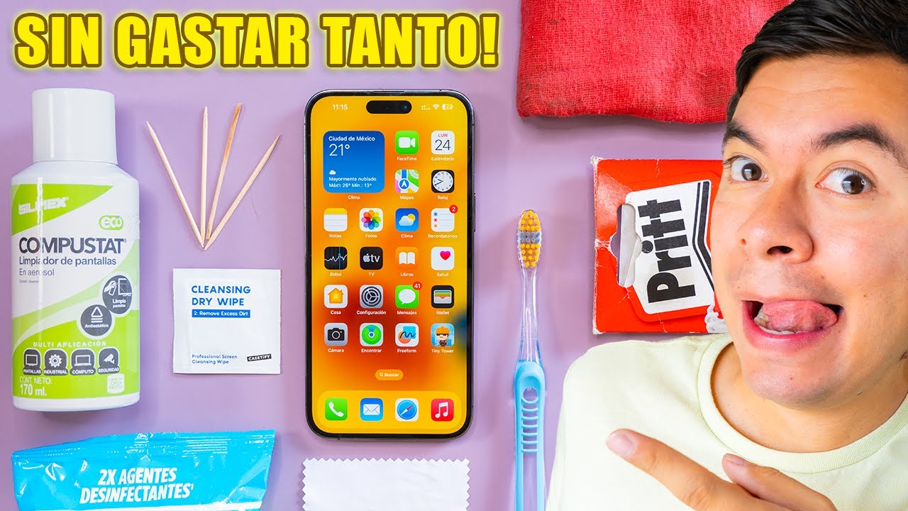 🧼 CÓMO LIMPIAR tu iPhone de forma PROFESIONAL 🤯 (Que suene como antes)