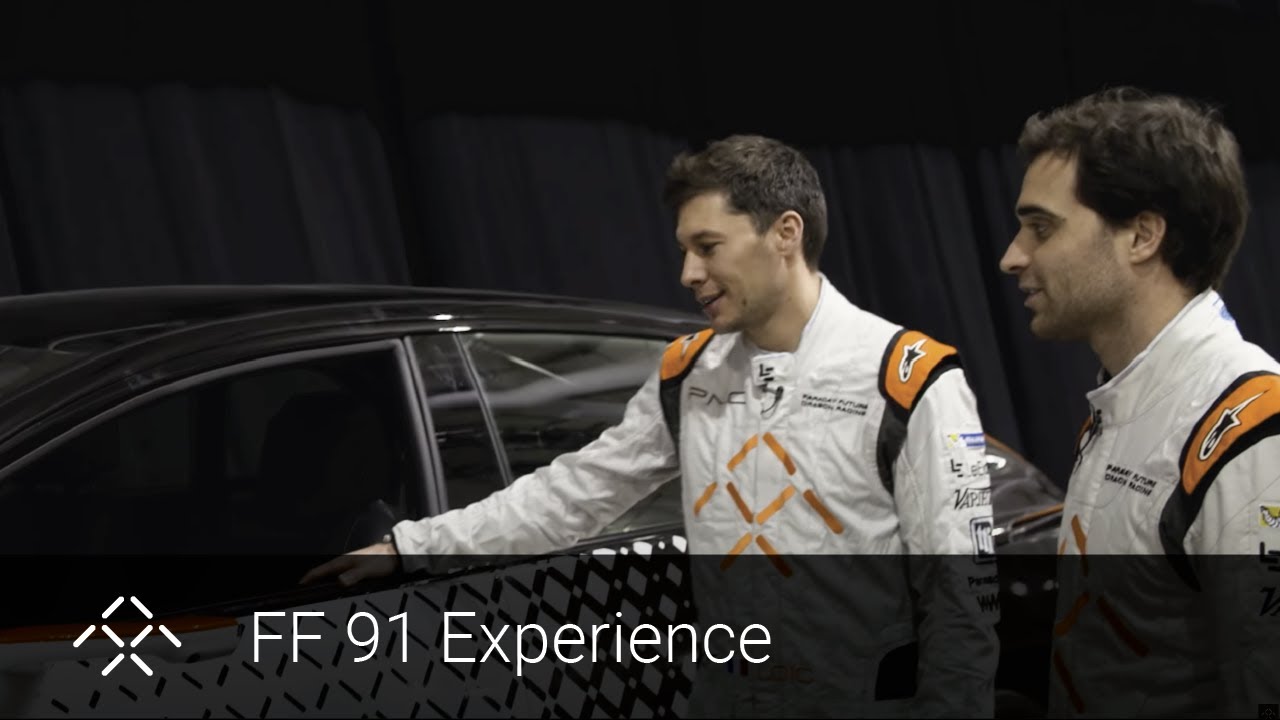 Faraday Future | Dynamic Drive Experience Formula E Driver Ride Along | FF 91