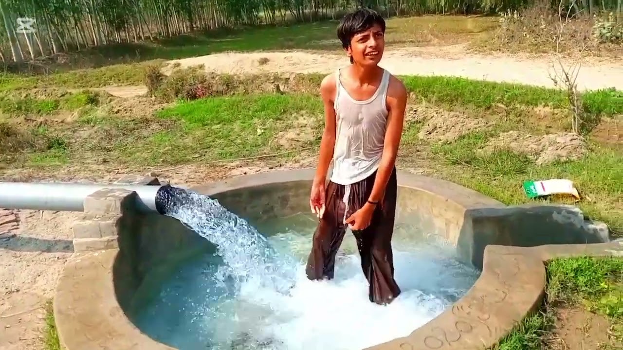 New video tubewell swimming 