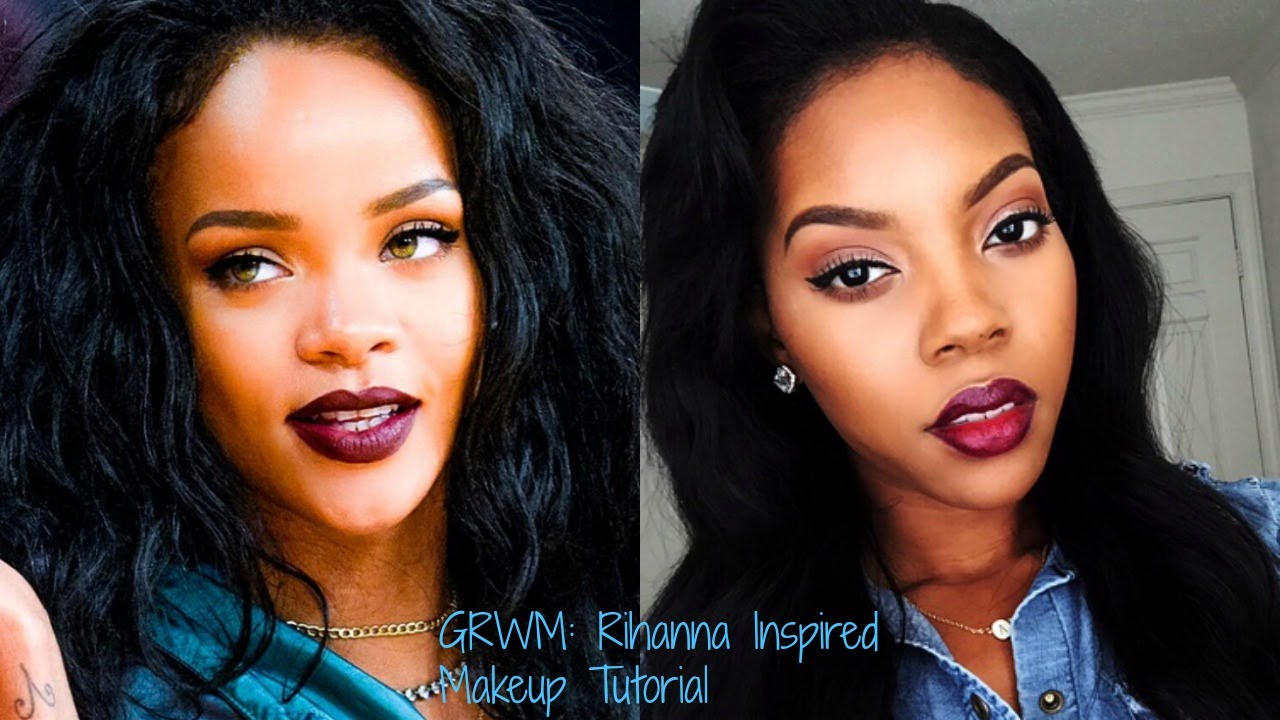 Get Ready With Me: Rihanna Inspired Makeup Tutorial
