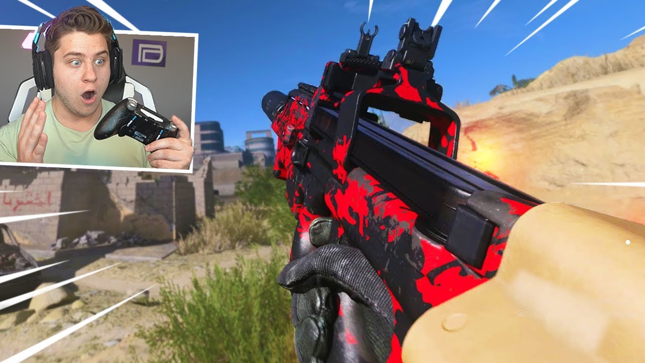 the P90 in MODERN WARFARE.. (its insane)