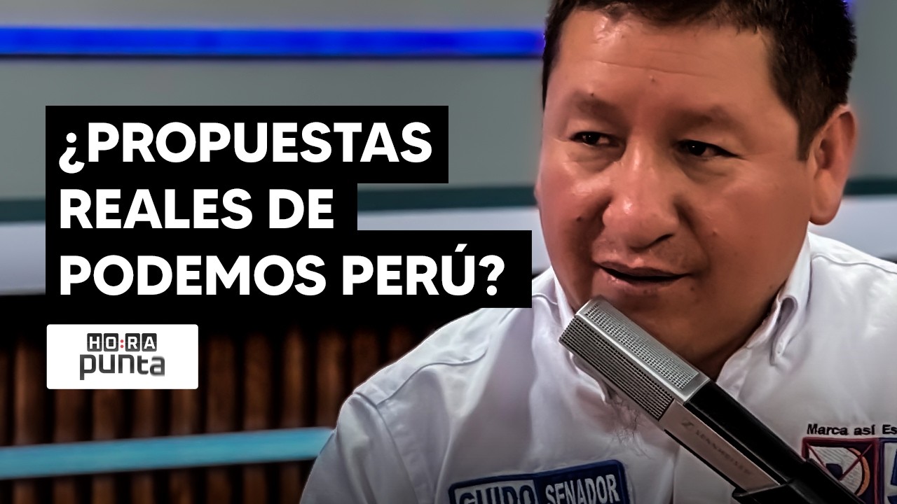 PARTIDO DE GUIDO BELLIDO PROMETE 2.5 MILLONES DE TÍTULOS DE PROPIEDAD