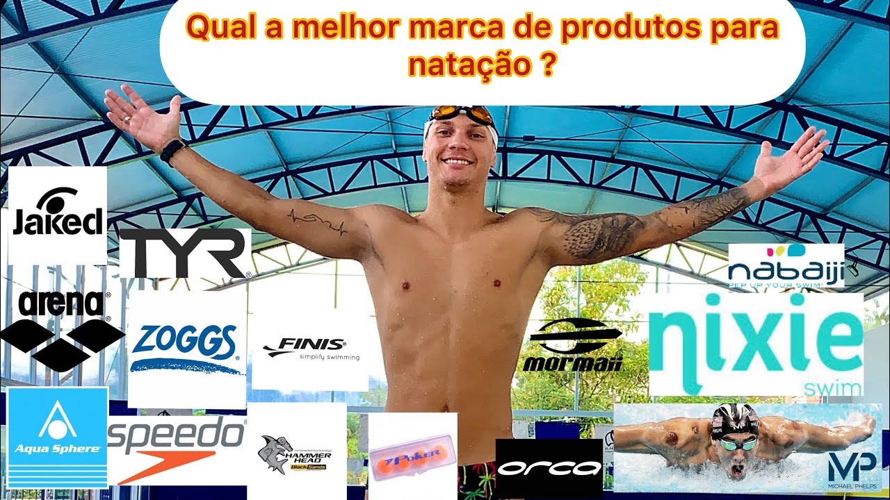 A MELHOR MARCA DE NATAÇÃO!