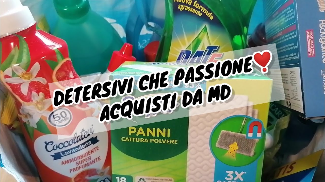 DETERSIVI CHE PASSIONE!!! ACQUISTI DA MD