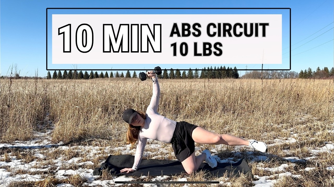 10 MINUTE ABS CIRCUIT - 10 LBS