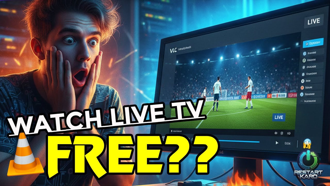 Watch Live TV with VLC Media Player in your Computer for Free