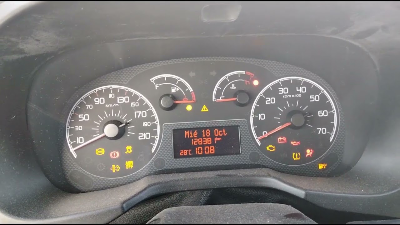 Reseteo Testigo Luz Cambio Aceite Peugeot Bipper , Citroen Nemo , Fiat Qubo