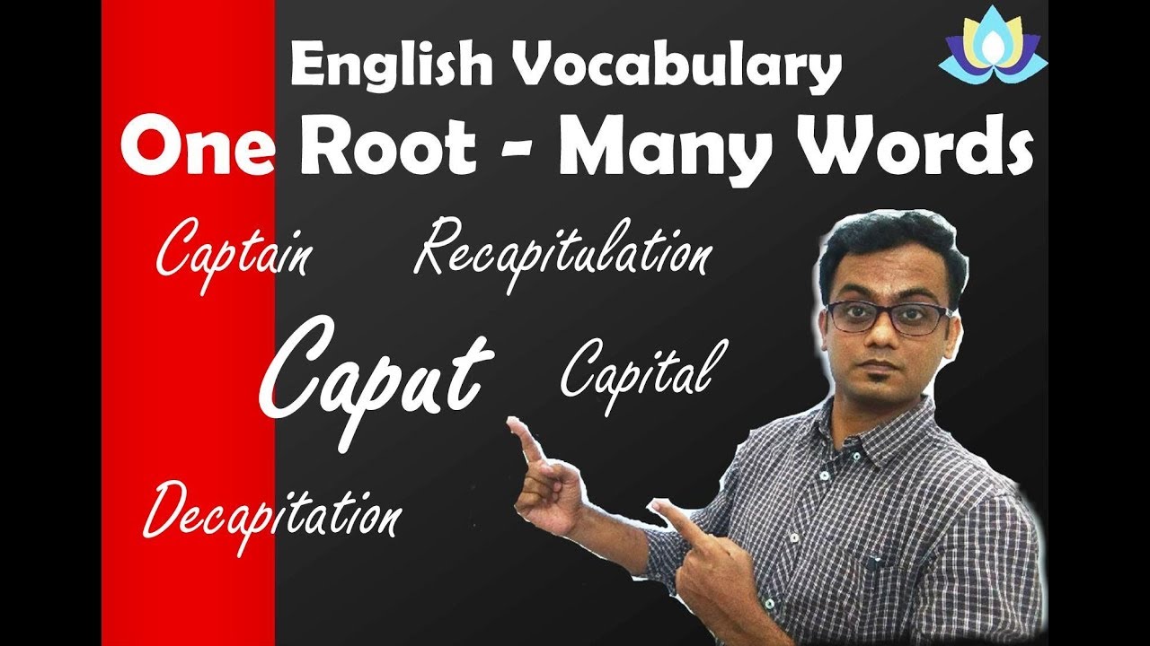 Root of the Day - Caput - English Vocabulary