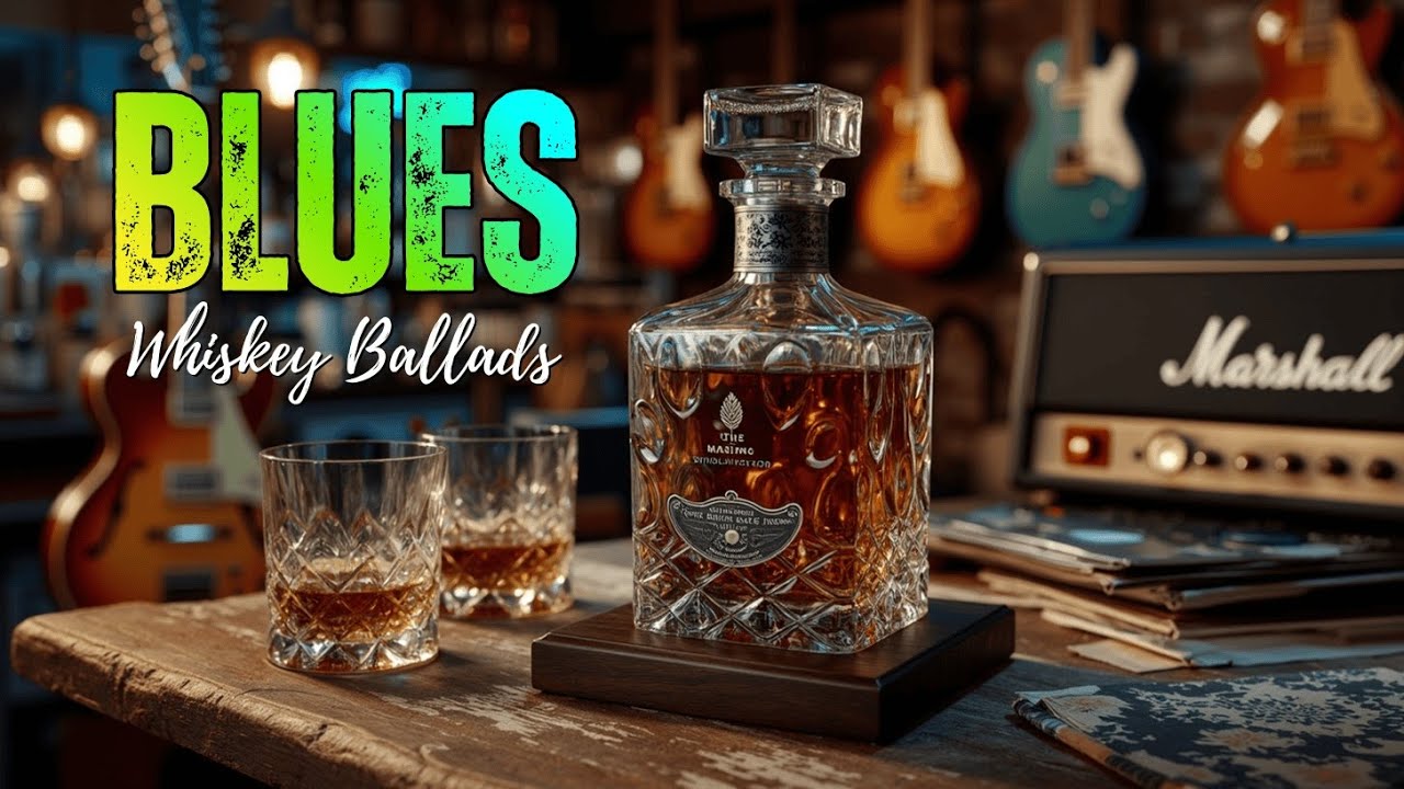 Late Night Blues & Whiskey Ambiance | Мягкий Медленный Блюз Бар Музыкальный Микс
