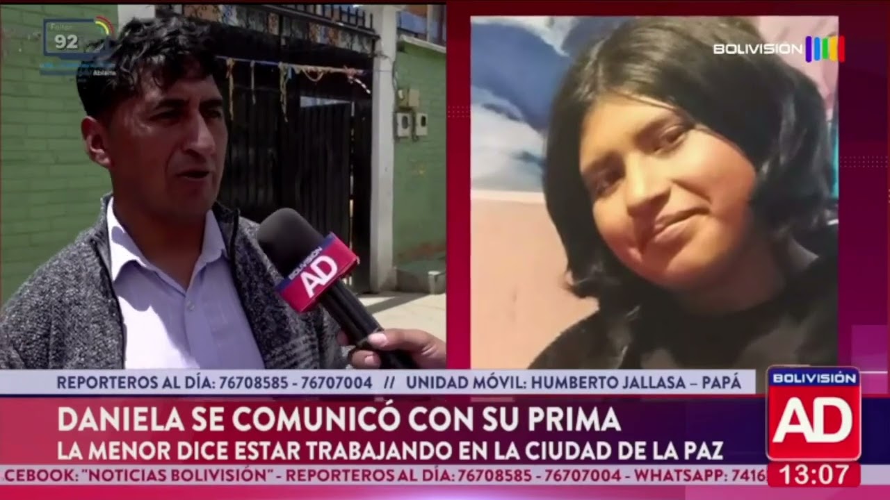 Buscan a Daniela Ayamar Jallasa desaparecida desde el 7 de febrero