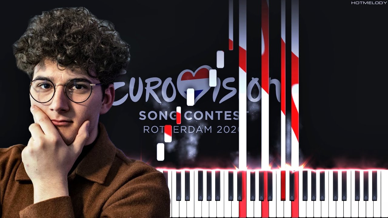 Gjon's Tears - Repondez Moi (Eurovision 2020 Switzerland) | Piano Instrumental Cover