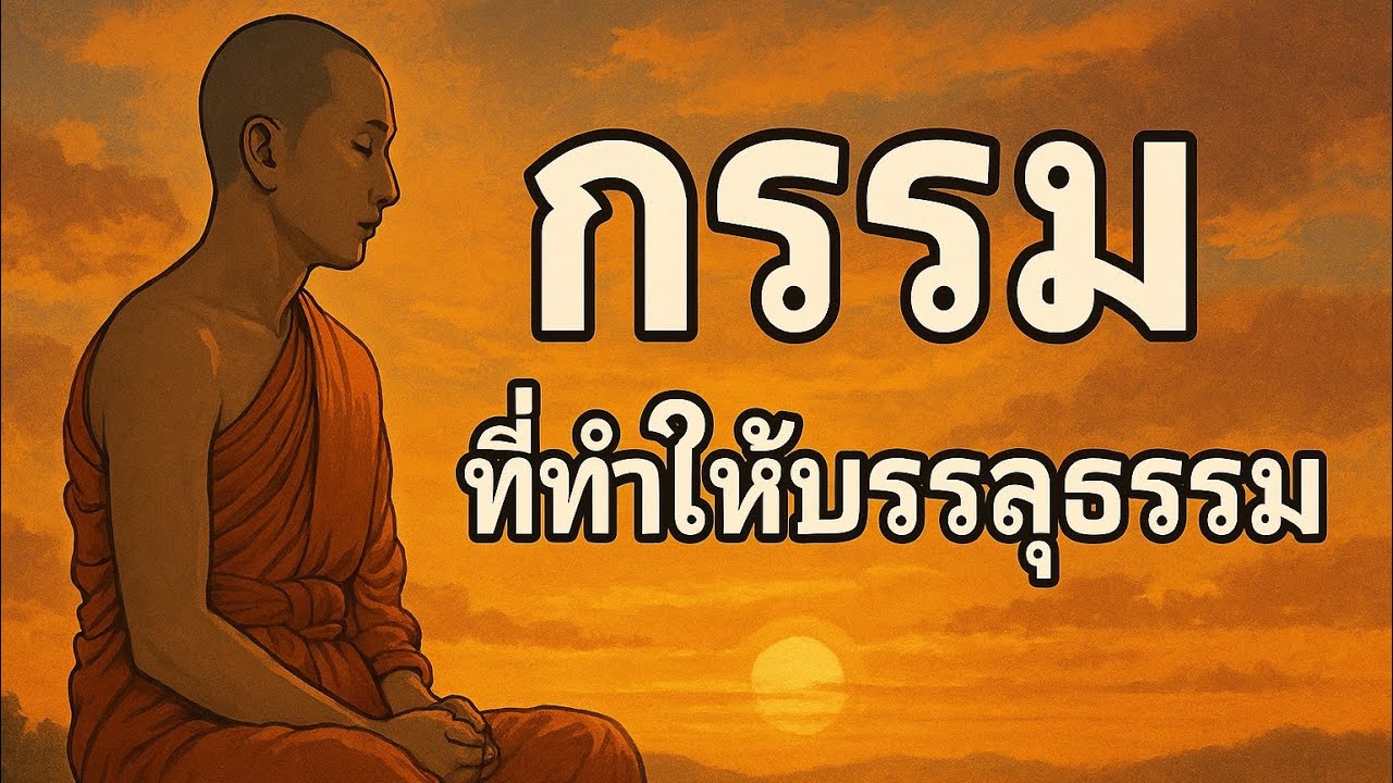 กรรมที่ทำให้บรรลุธรรม | เปลี่ยนผลกรรมทั้งชาติ…ด้วยการกระทำที่ถูกต้อง