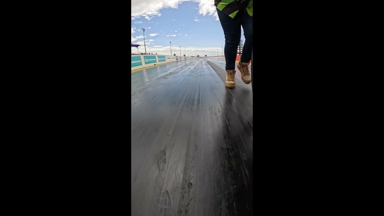 Drag Way at the Bend Top Fuel Bike Semi Final