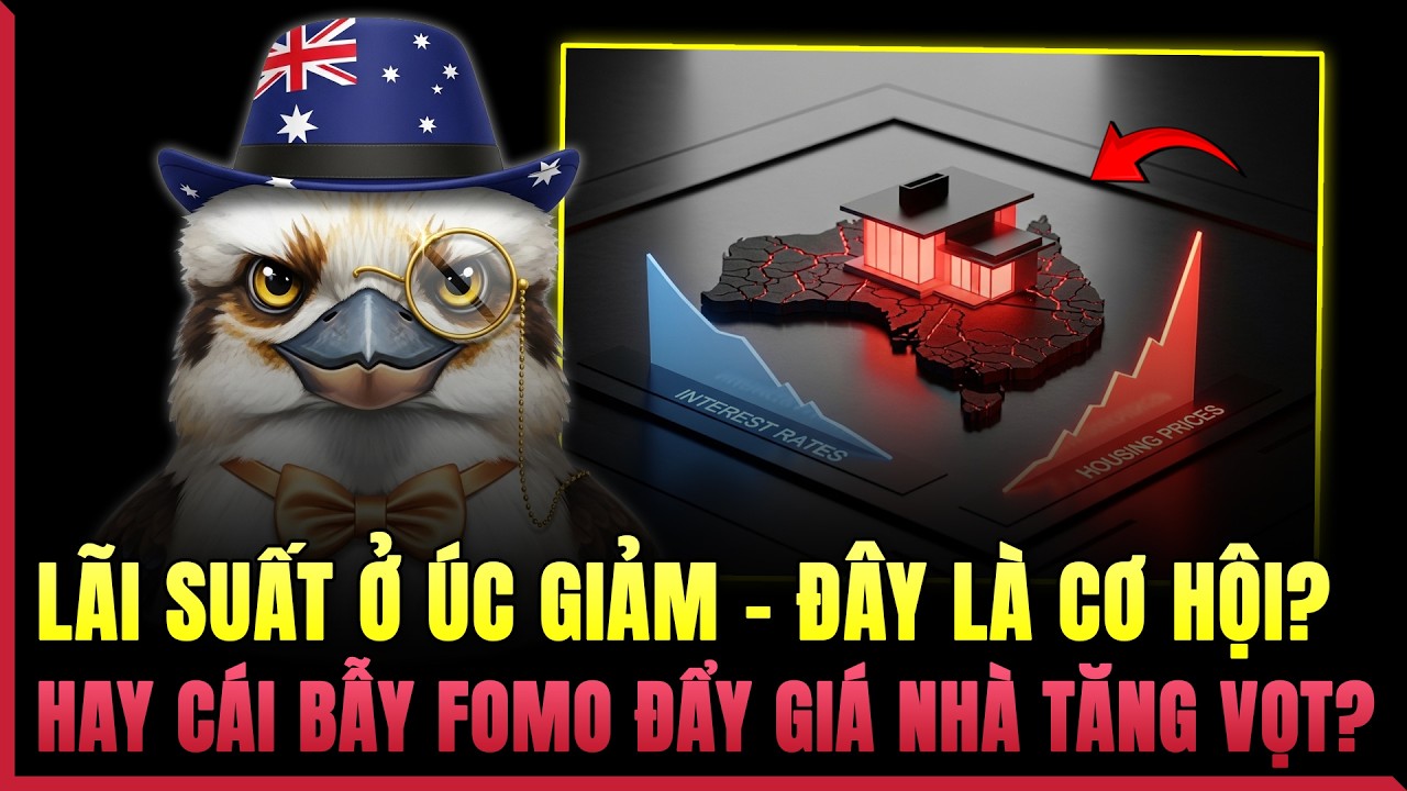Lãi Suất Úc Giảm: Cơ Hội Hay Cái Bẫy FOMO Đẩy Giá Nhà Tăng Vọt?