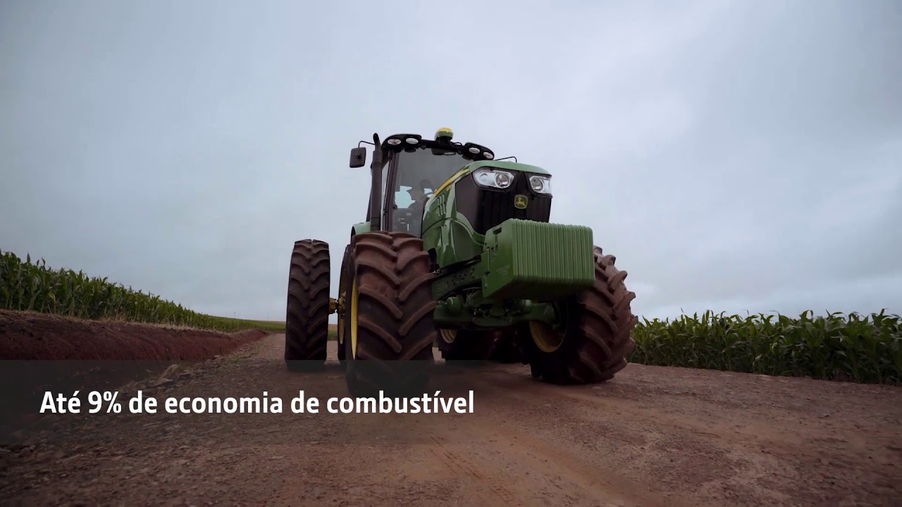 Transmiss&atilde;o CommandQuad&trade; Tratores 6M John Deere