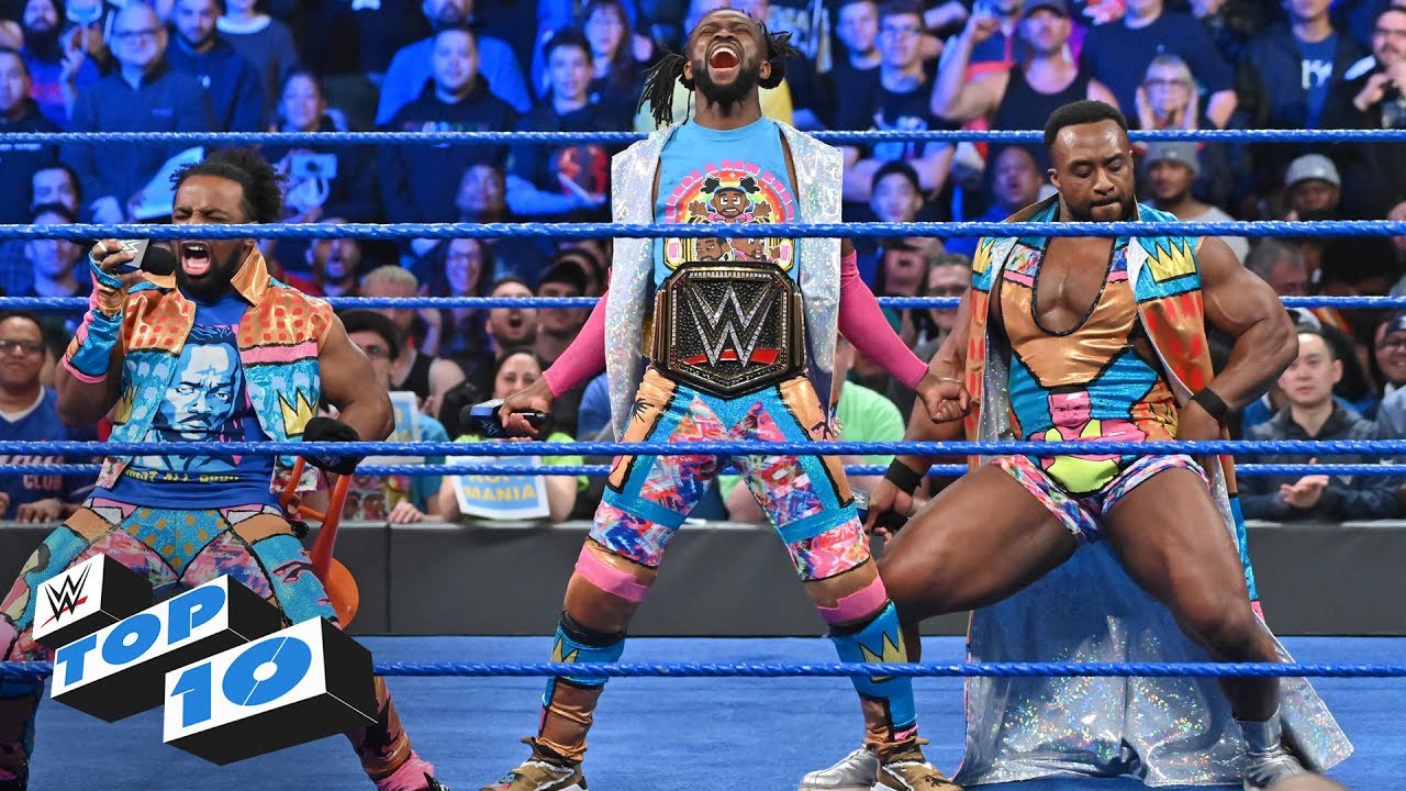10 лучших моментов SmackDown LIVE: WWE Top 10, 9 апреля 2019 г.