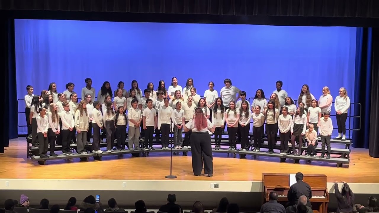 Tenney grammar school choral concert Jan 2026