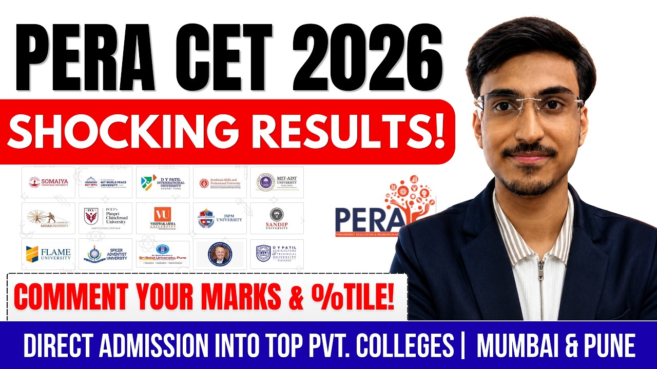 PERA CET 2026 | SHOCKING 😲 RESULTS | COMMENT YOUR MARKS & PERCENTILE | TOP COLLEGES | MHT CET 2026