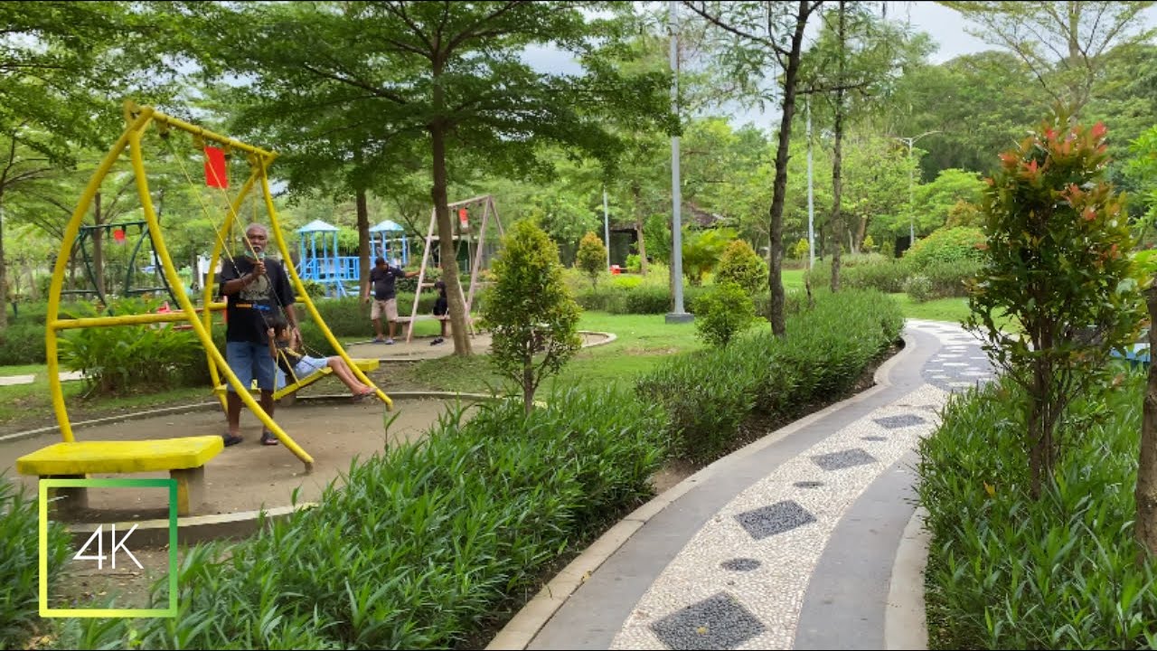 Purwodadi Green Park (Taman Hijau Kota Purwodadi) • Afternoon walk in Purwodadi Grobogan