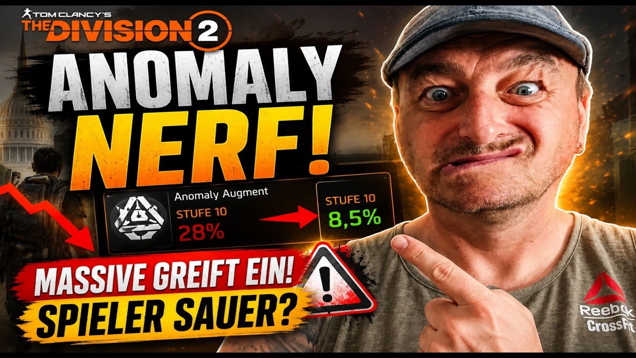 🚨 Division 2 ANOMALY NERF! Massive greift ein &ndash; Spieler sauer? | Y8S1.3 Wartung & &Auml;nderungen