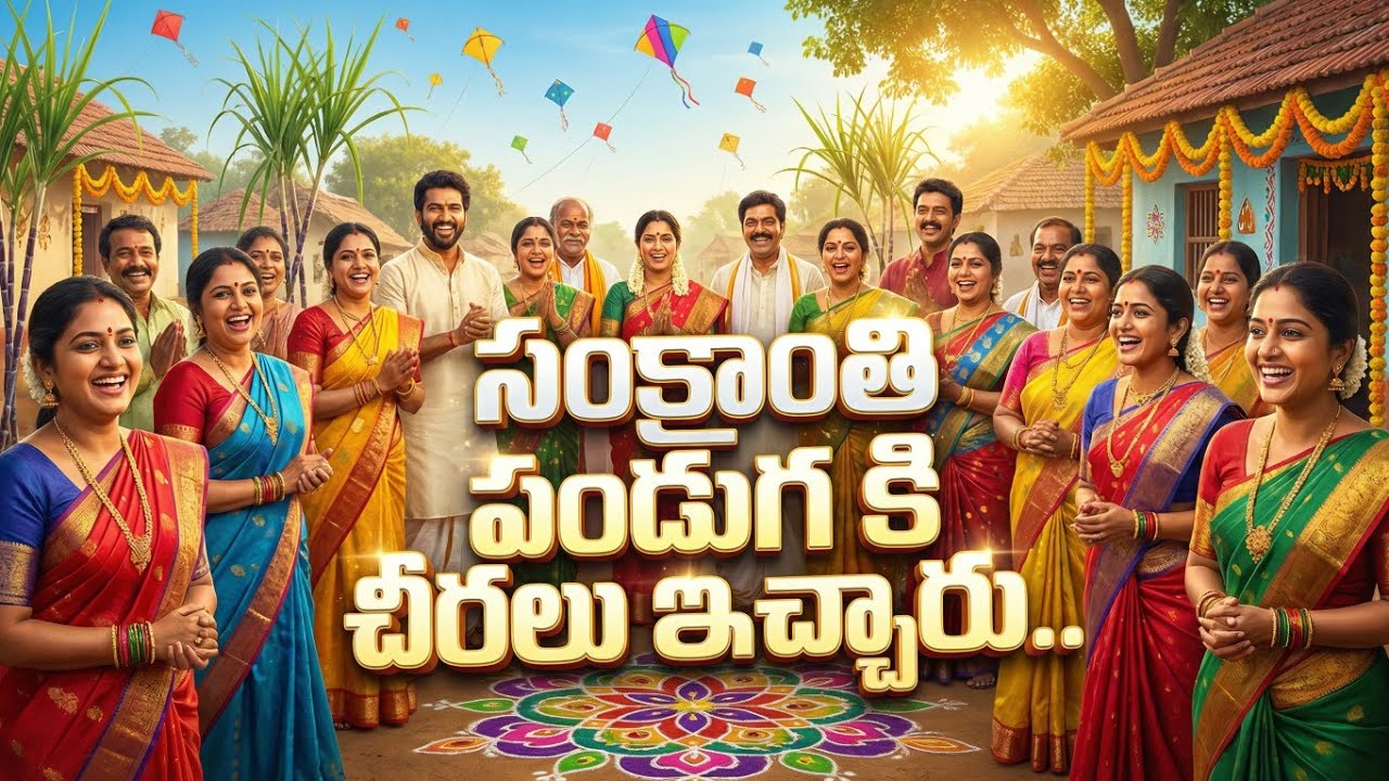 Sankranthi kaanuka | sudden surprise | kolatam | Peela Padma 