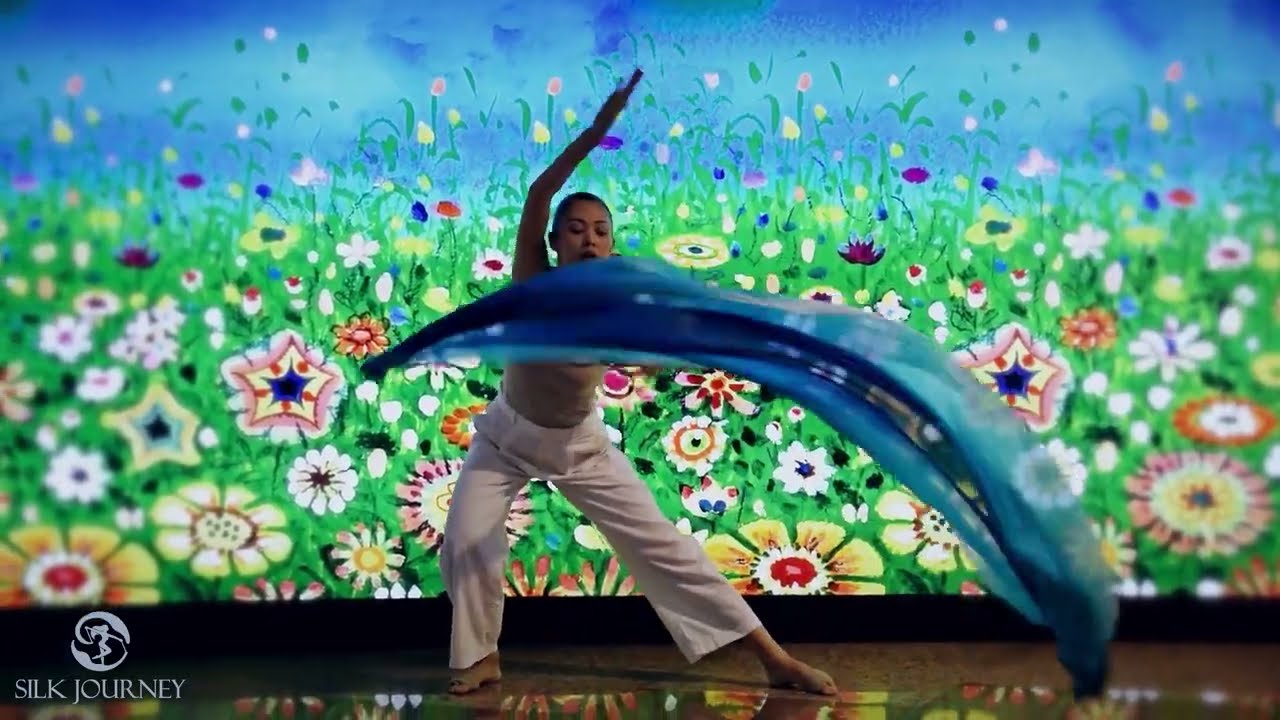 State of flow ~ Veil Poi Dance