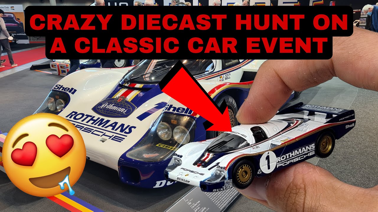 Diecast Hunting on a classic car show WENT CRAZY!!! | Retro Classic Stuttgart 2022