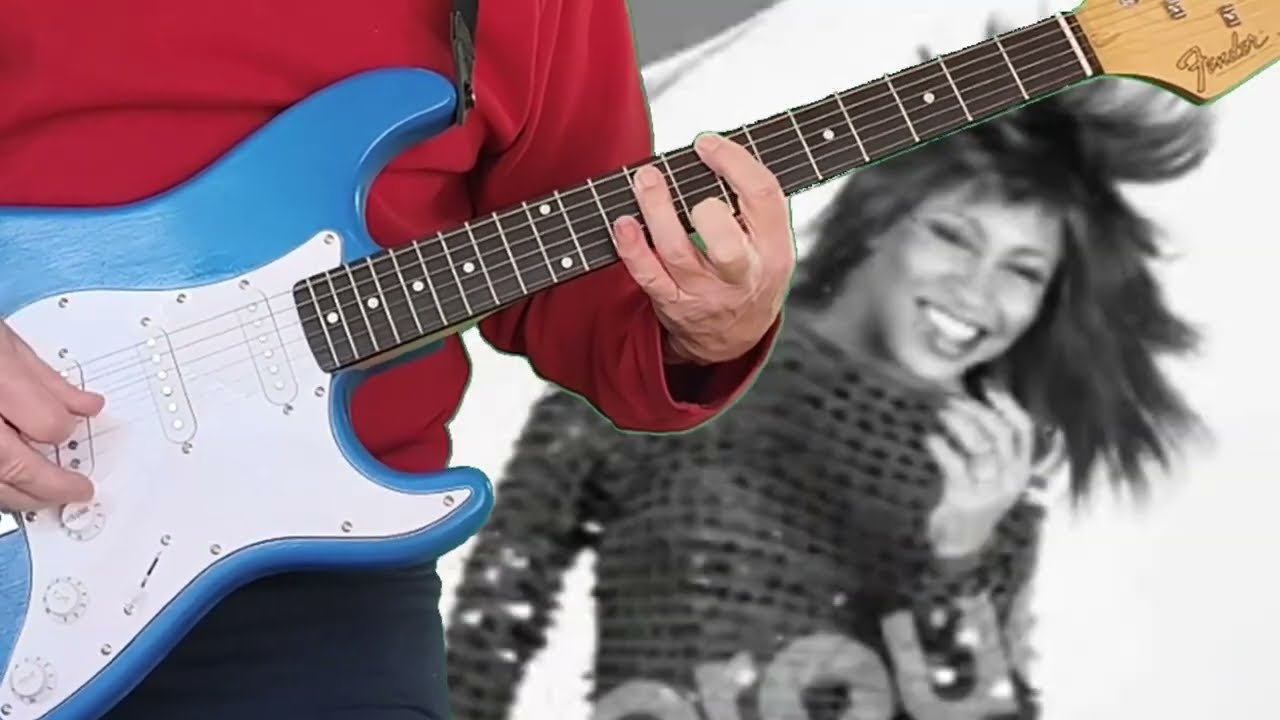 TINA TURNER  ROCK ME BABY  Guitar cover JM Martí
