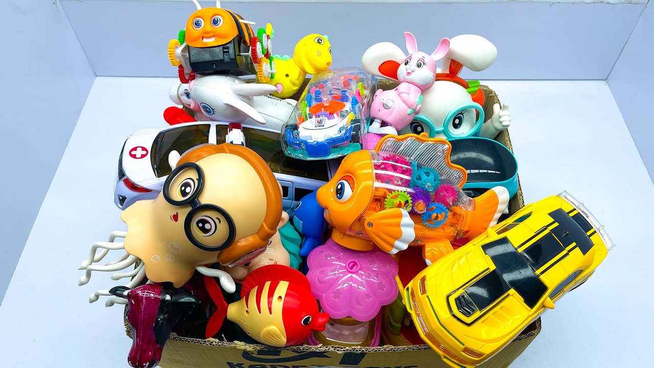 Satisfying ASMR Unboxing of Cute Electric Toy Sets for a Delightfully Calm and Relaxing Experience