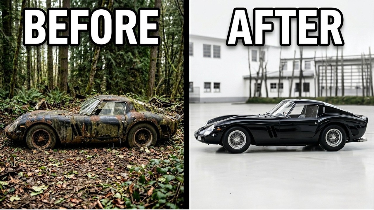 Extreme Restoration ;Ferrari 250 GTO (1962) Rebuild Like New Cars 4k Restored