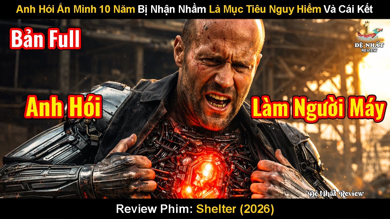 Anh Hói Ẩn Mình 10 Năm Bị Nhận Nhầm Là Mục Tiêu Nguy Hiểm Và Cái Kết| Review Phim: Shelter|Kẻ Ẩn Dật