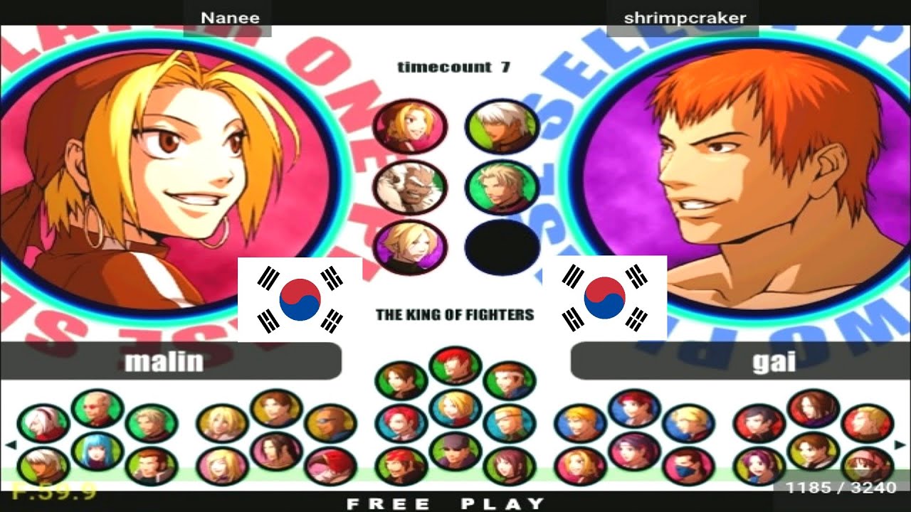 KOF XI - Nanee vs shrimpcraker