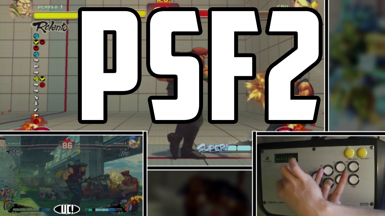 Playing Street Fighter No.2