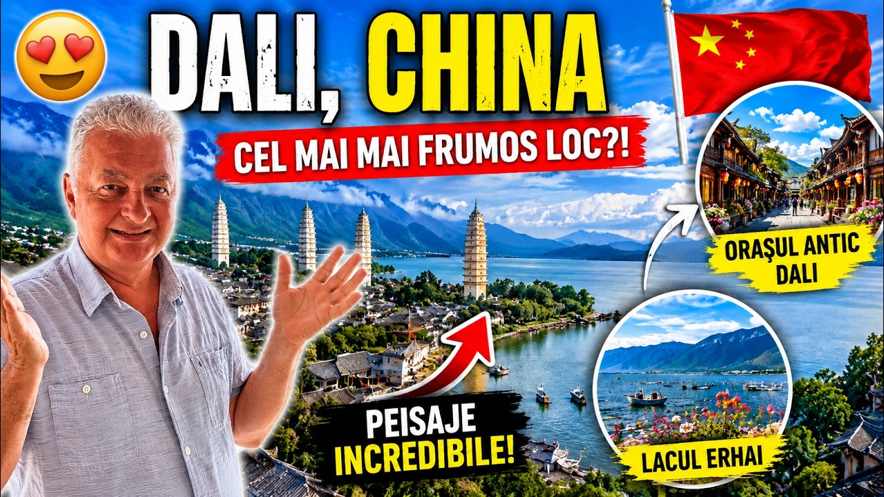 Orașul din China unde VIAȚA e prea liniștită: Dali 🇨🇳