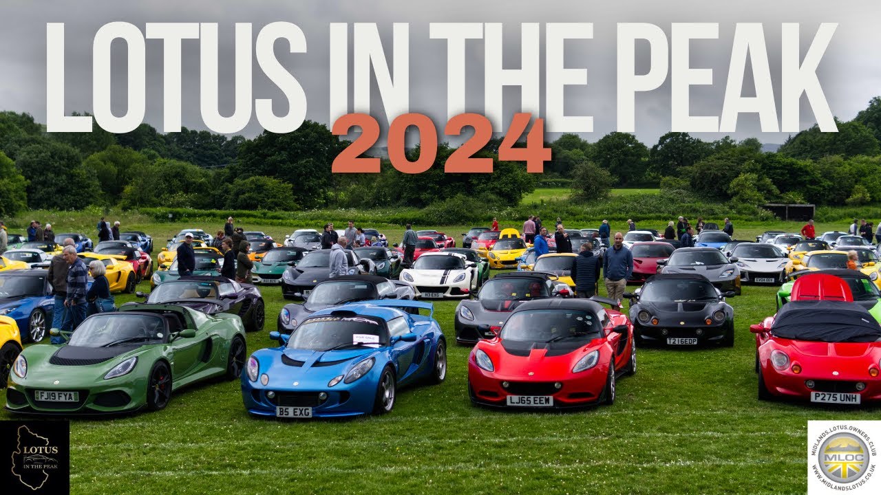 The UK's biggest Lotus event │ Lotus in the Peak 2024