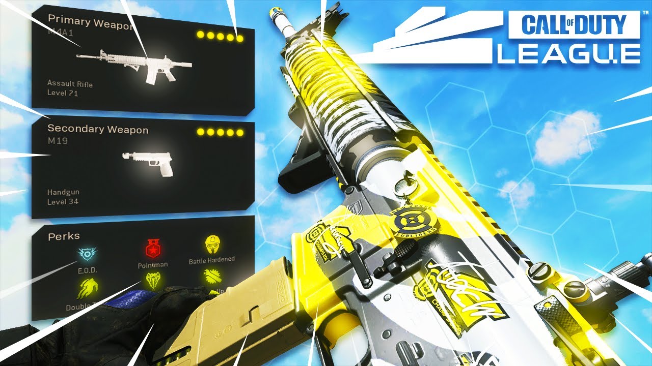 the PRO PLAYER M4A1 CLASS SETUP in Modern Warfare! NEW BEST 