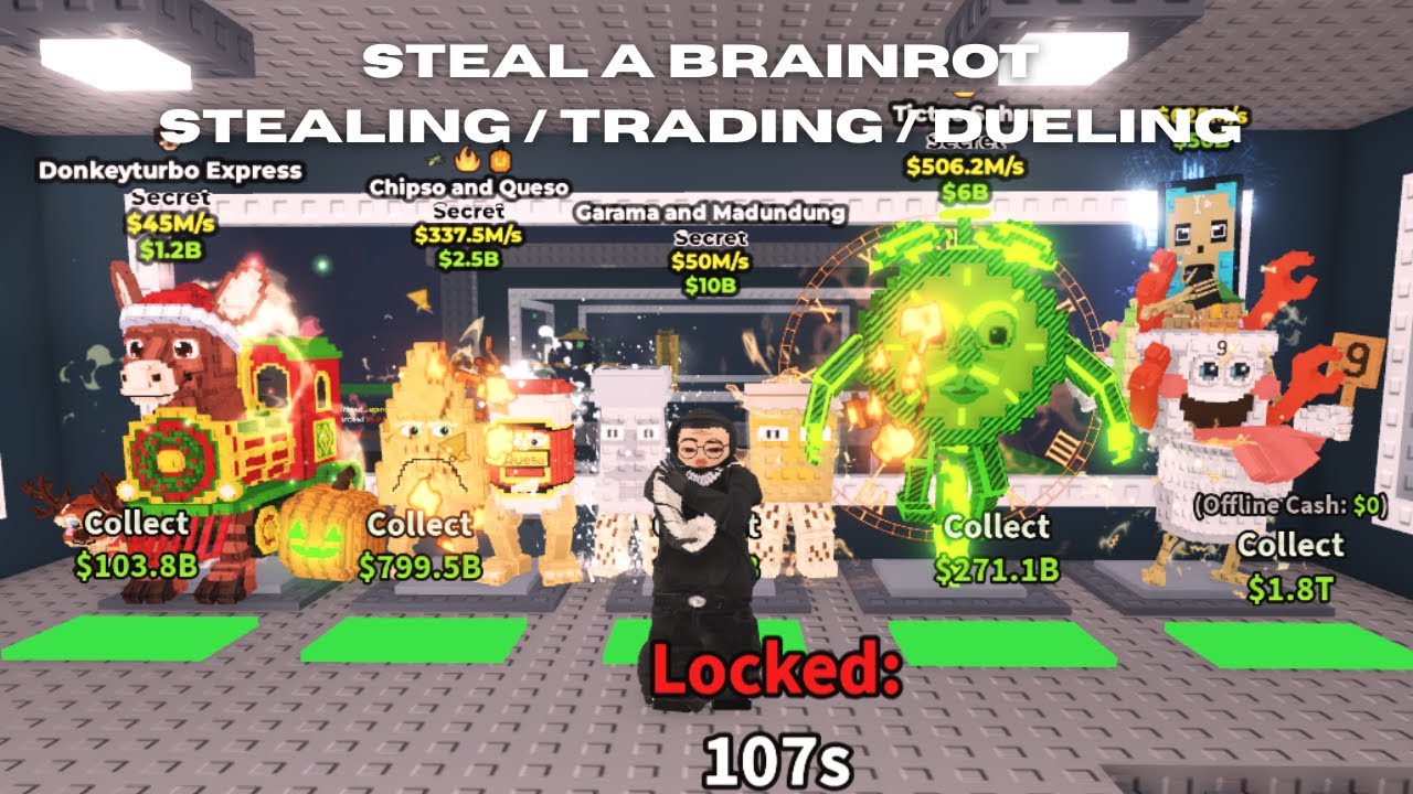 🔴Live Steal A Brainrot Duels / Trades 🔴