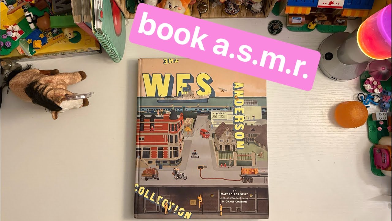 ASMR- coffee table book 📖 (whispers, tapping, tracing)