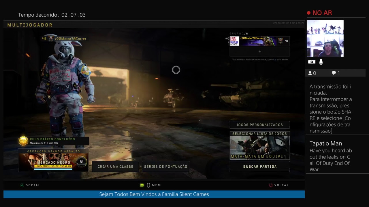 Streaming Call of Duty Black Ops 4 / Multiplayer Online / PT-BR / PlayStation 4 Pro