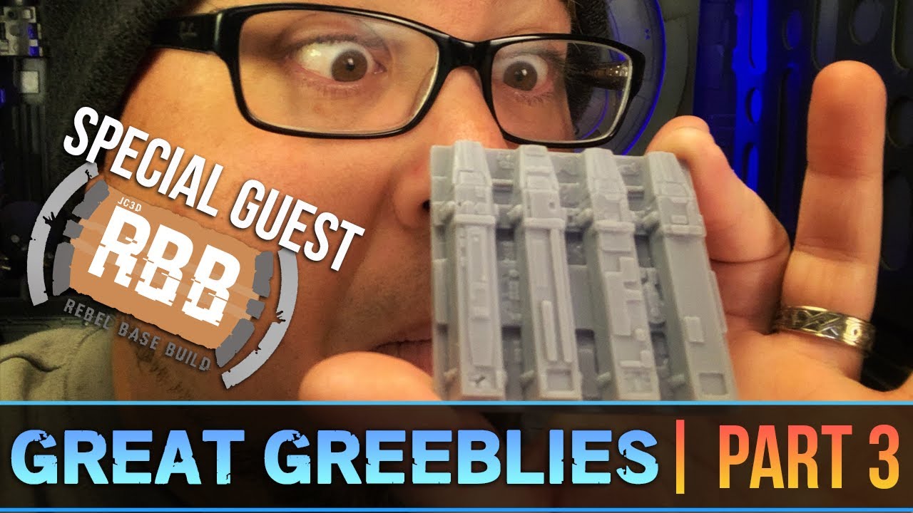 3D Resin Printing Your Own Greeblies | Great Greeblies and Where to Find Them