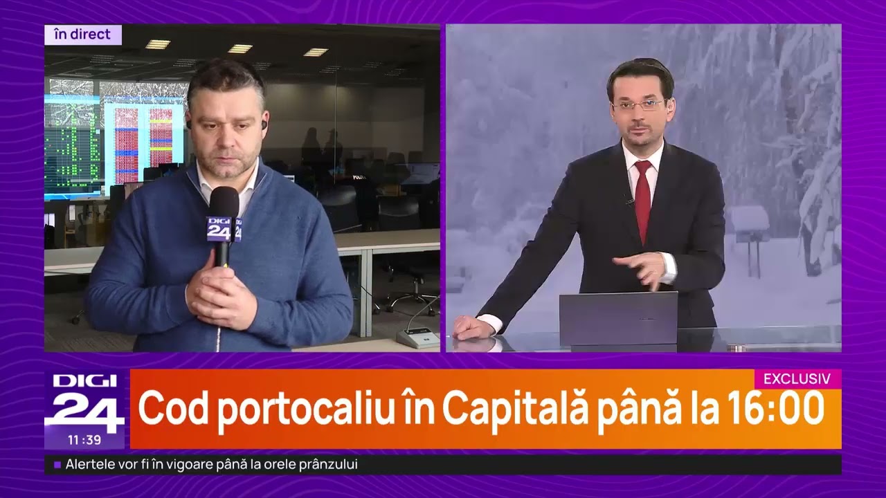 Bucureștiul, sub cea mai mare zăpadă din ultimii ani. Ciprian Ciucu: Principala mea preocupare e STB