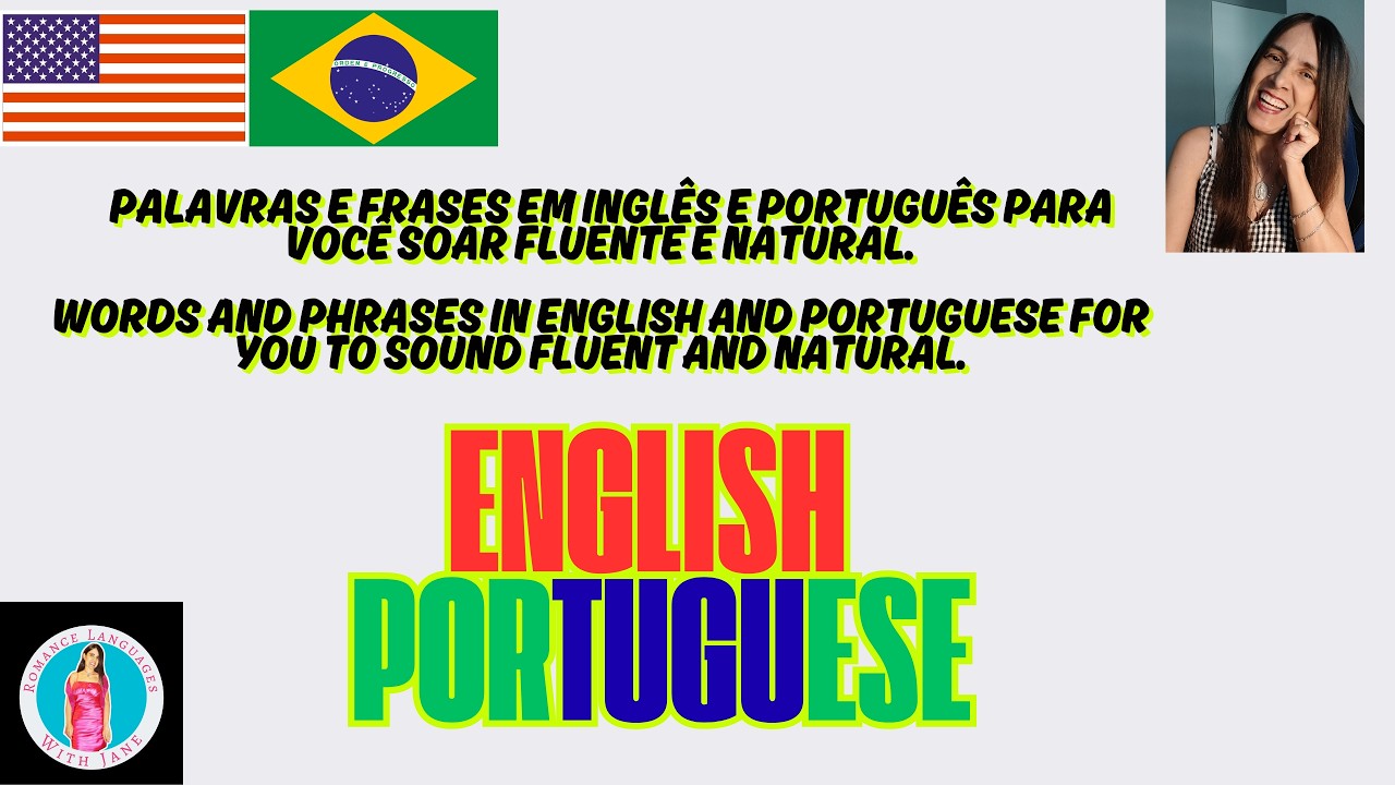 Short Lesson / Sentences in English / Some of them with Portuguese Translation