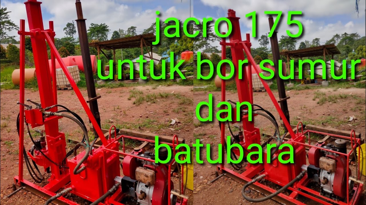 unit rig jacro 175  pengeboran batu bara .dan bor sumur