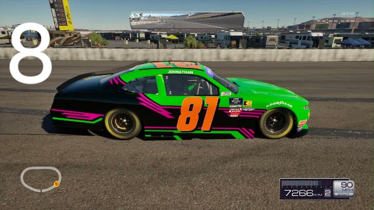 NASCAR 25 career MODE 8